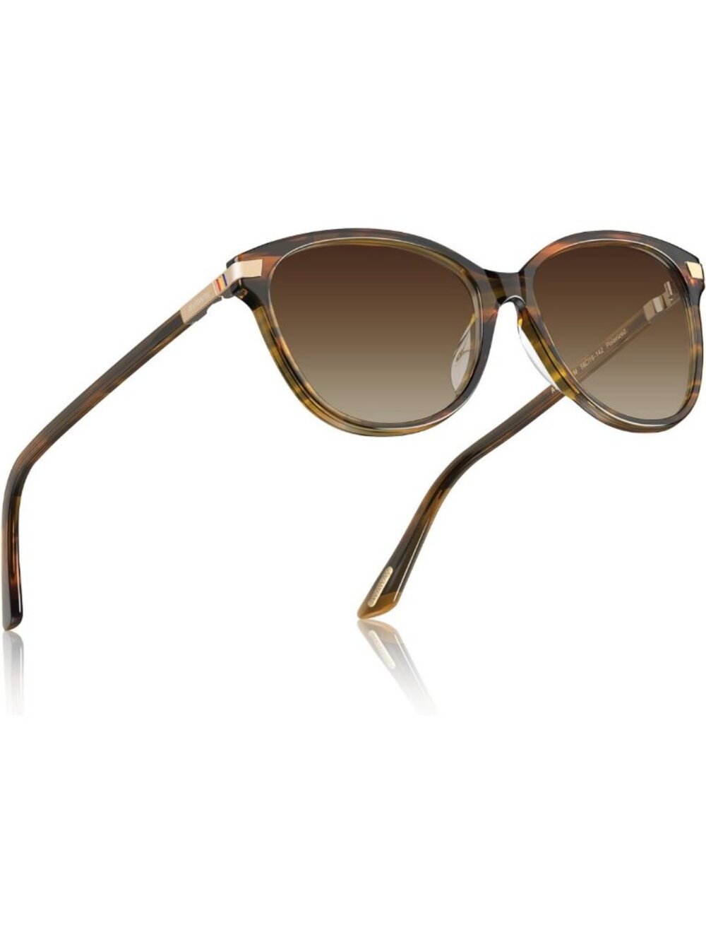 Vintage Cat Eye Polarized Women's Sunglasses with Anti-Reflective Lenses